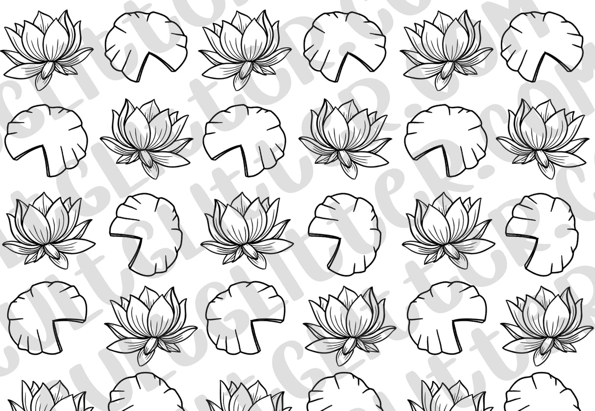 Lotus Tumbler Template