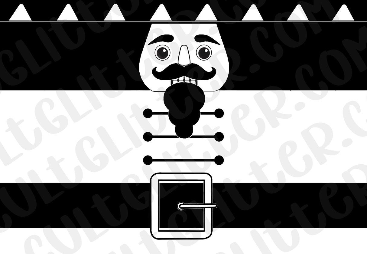 Nutcracker Tumbler Template