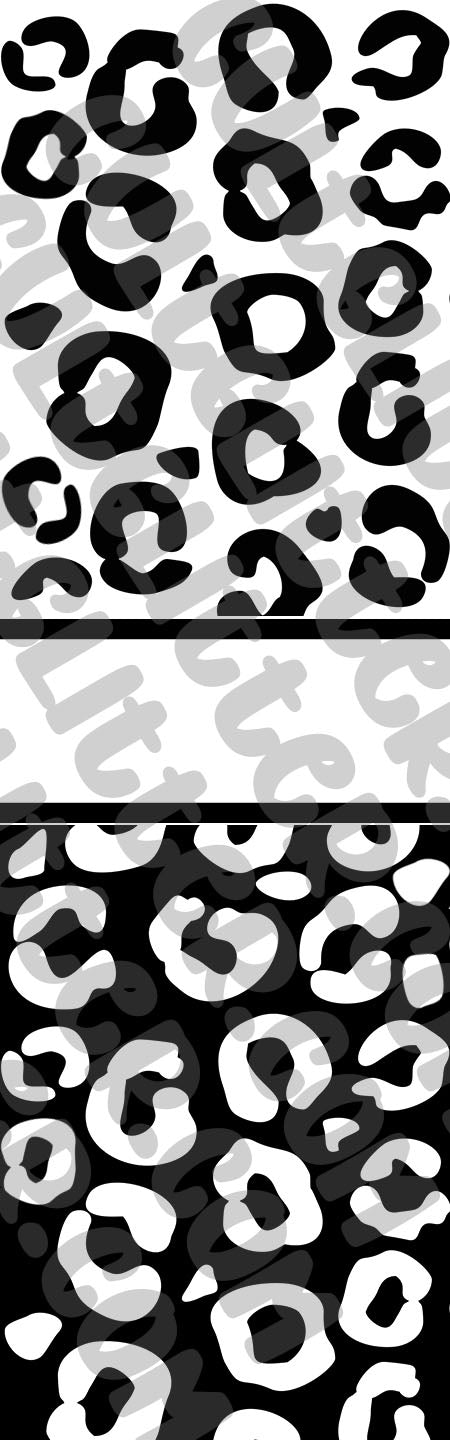 Banded Leopard Print Inkjoy Pen Template