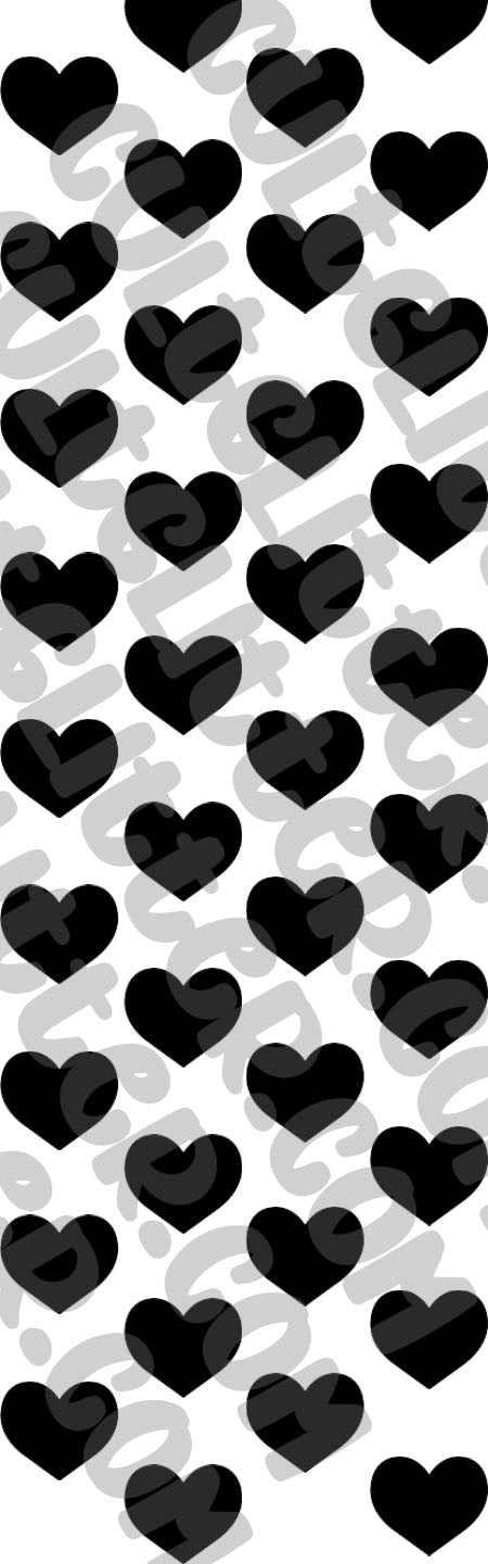 Hearts Inkjoy Pen Template