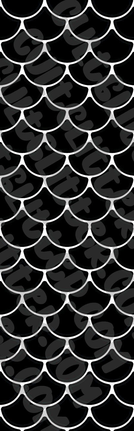 Mermaid Scales Inkjoy Pen Template