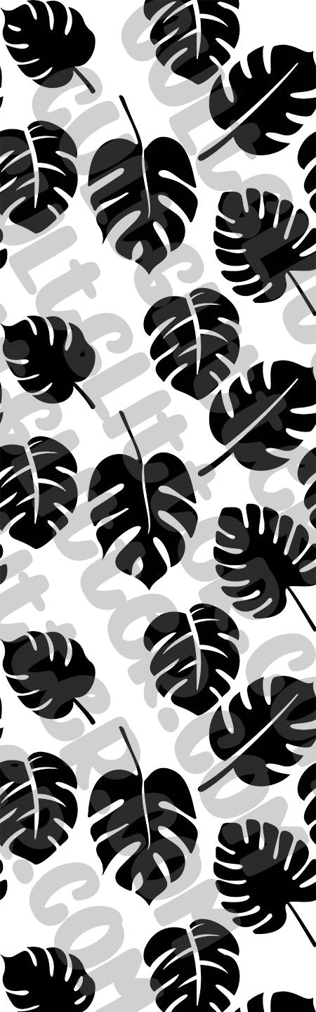 Monstera Leaves Inkjoy Pen Template