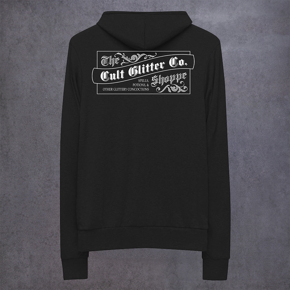 The Cult Glitter Co. Zip Hoodie