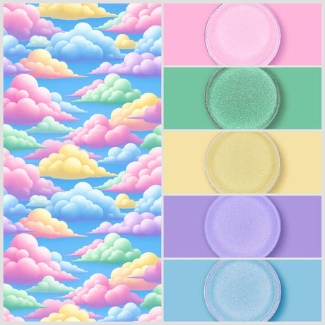 Pastel Ombre Clouds