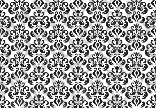 Damask Tumbler Template