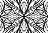 Abstract Petals Template