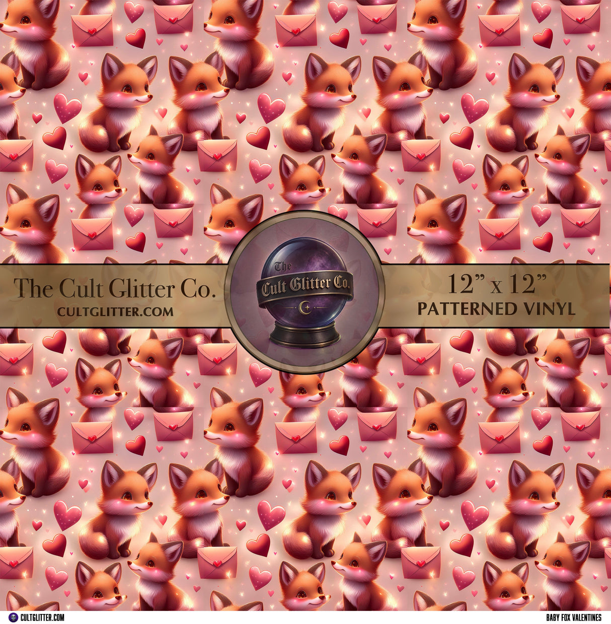 Baby Fox Valentines - Vinyl