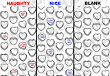 Candy Hearts Trio Tumbler Templates