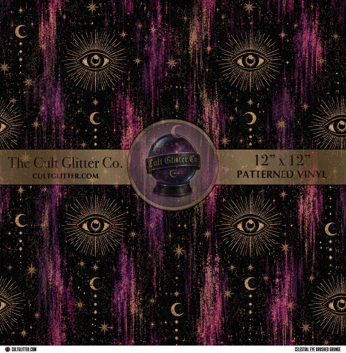 Celestial Eye Brushed Grunge - Vinyl