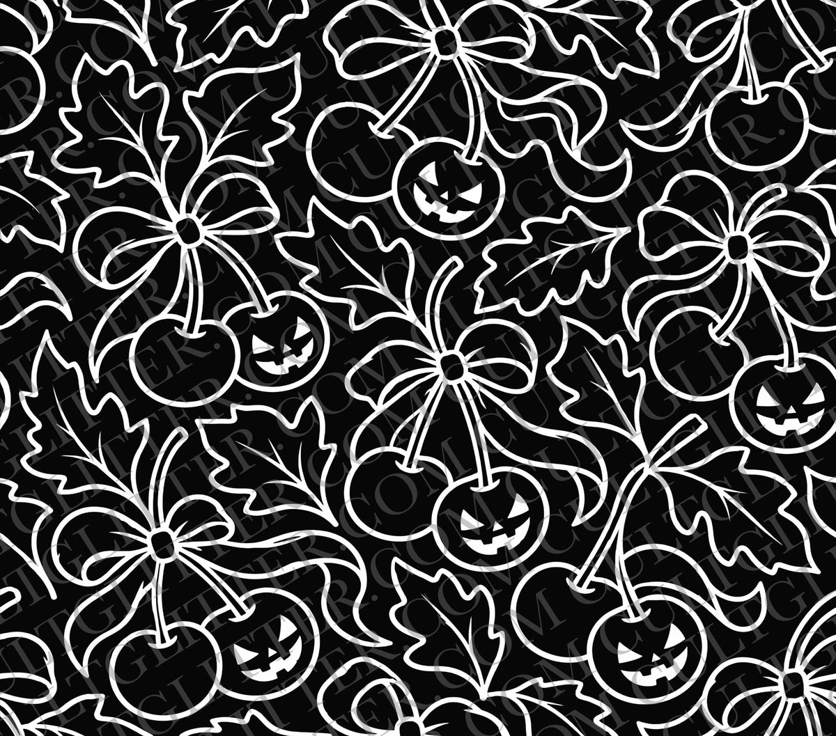 Cherry Pumpkins Template