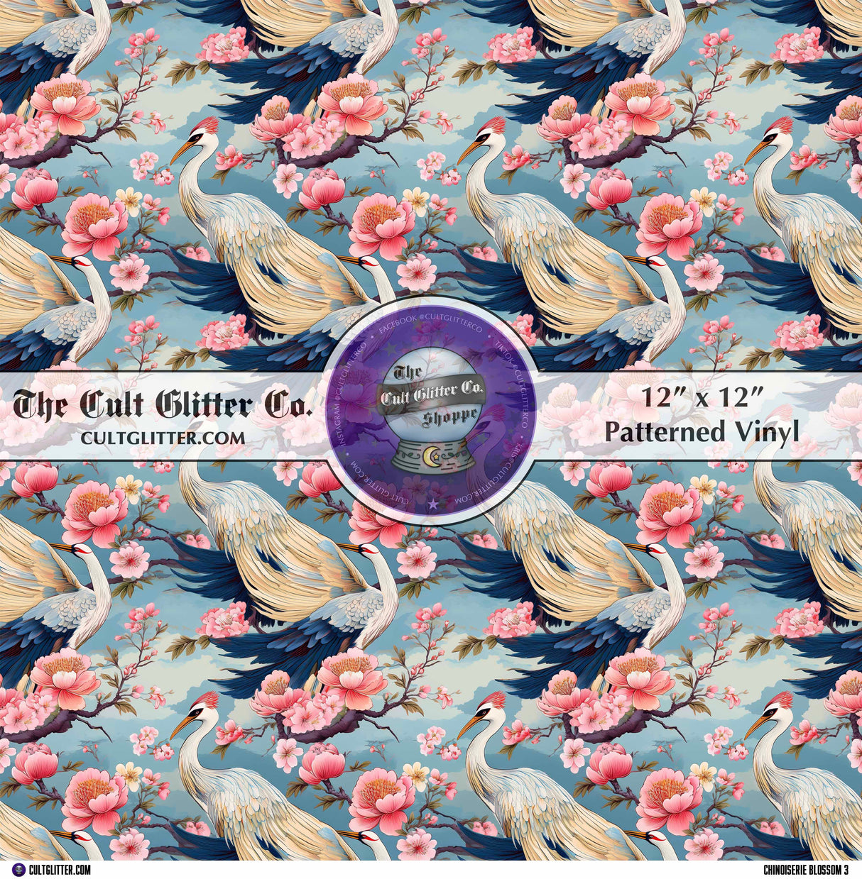 Chinoiserie Blossom 3 - Vinyl