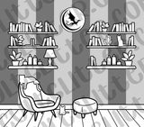Cozy Library Template