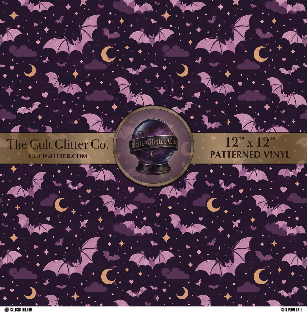 Cute Plum Bats - Vinyl