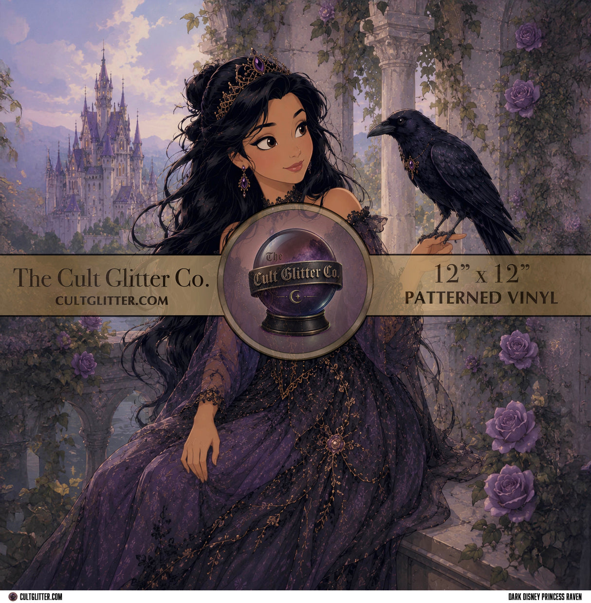 Dark Disney Princess Raven - Vinyl