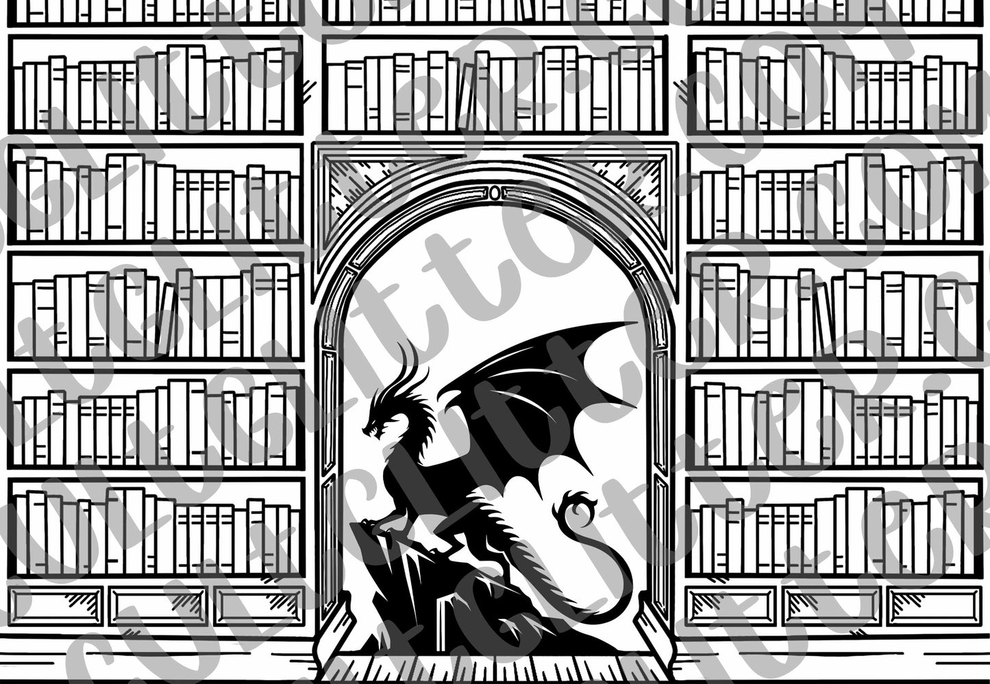 Fantasy Library Template