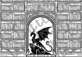 Fantasy Library Template