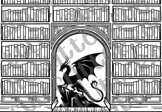 Fantasy Library Template