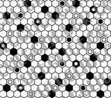 Geometric Honeycomb Template