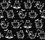 Ghostly Kitties Template