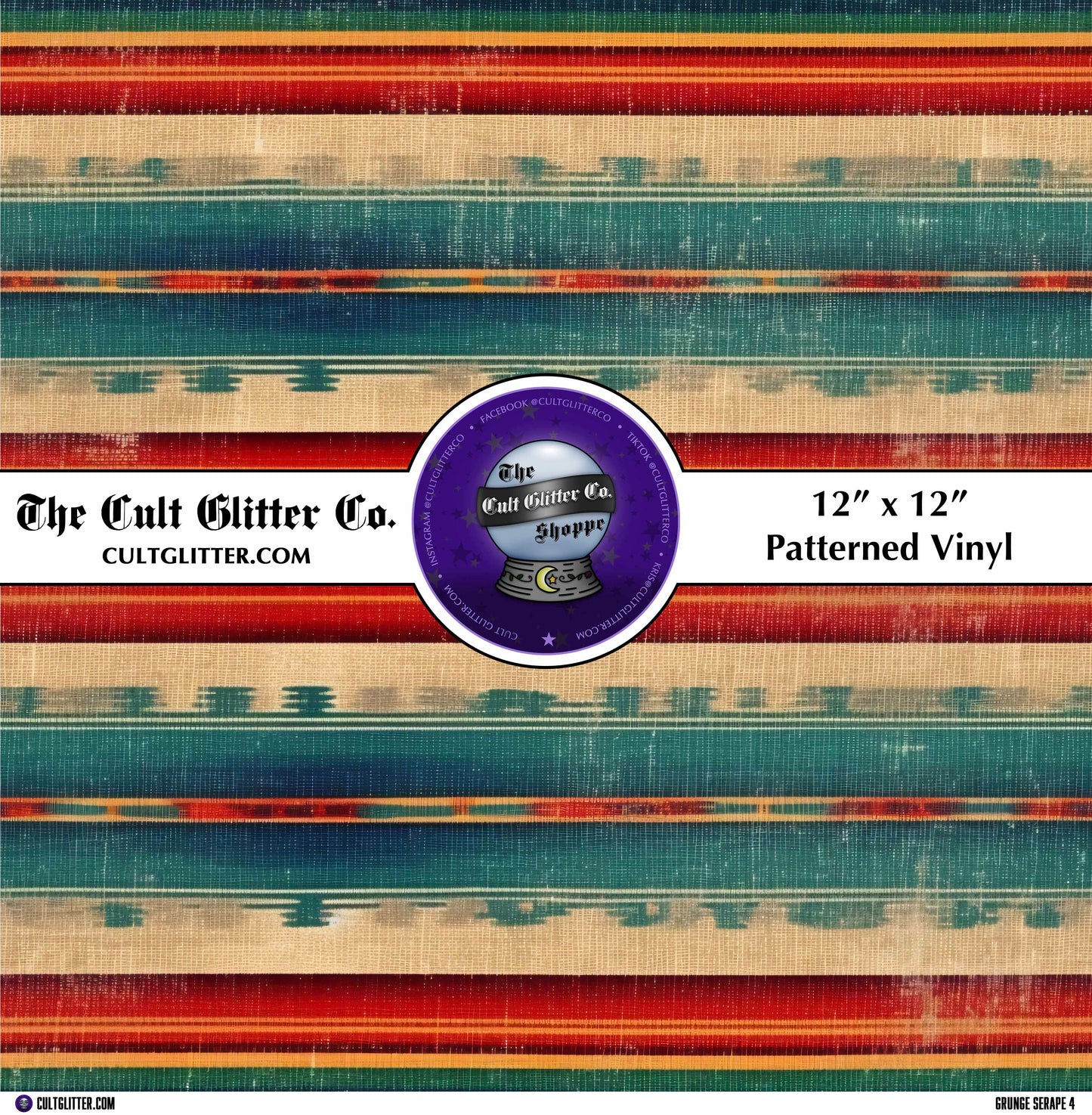 Grunge Serape 4 - Vinyl