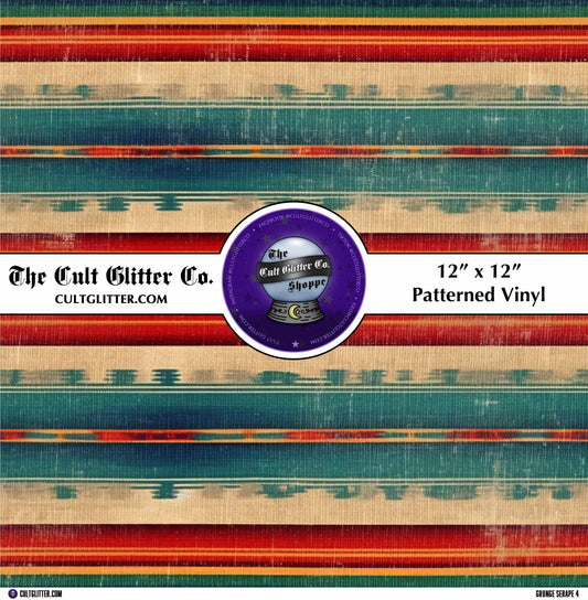 Grunge Serape 4 - Vinyl