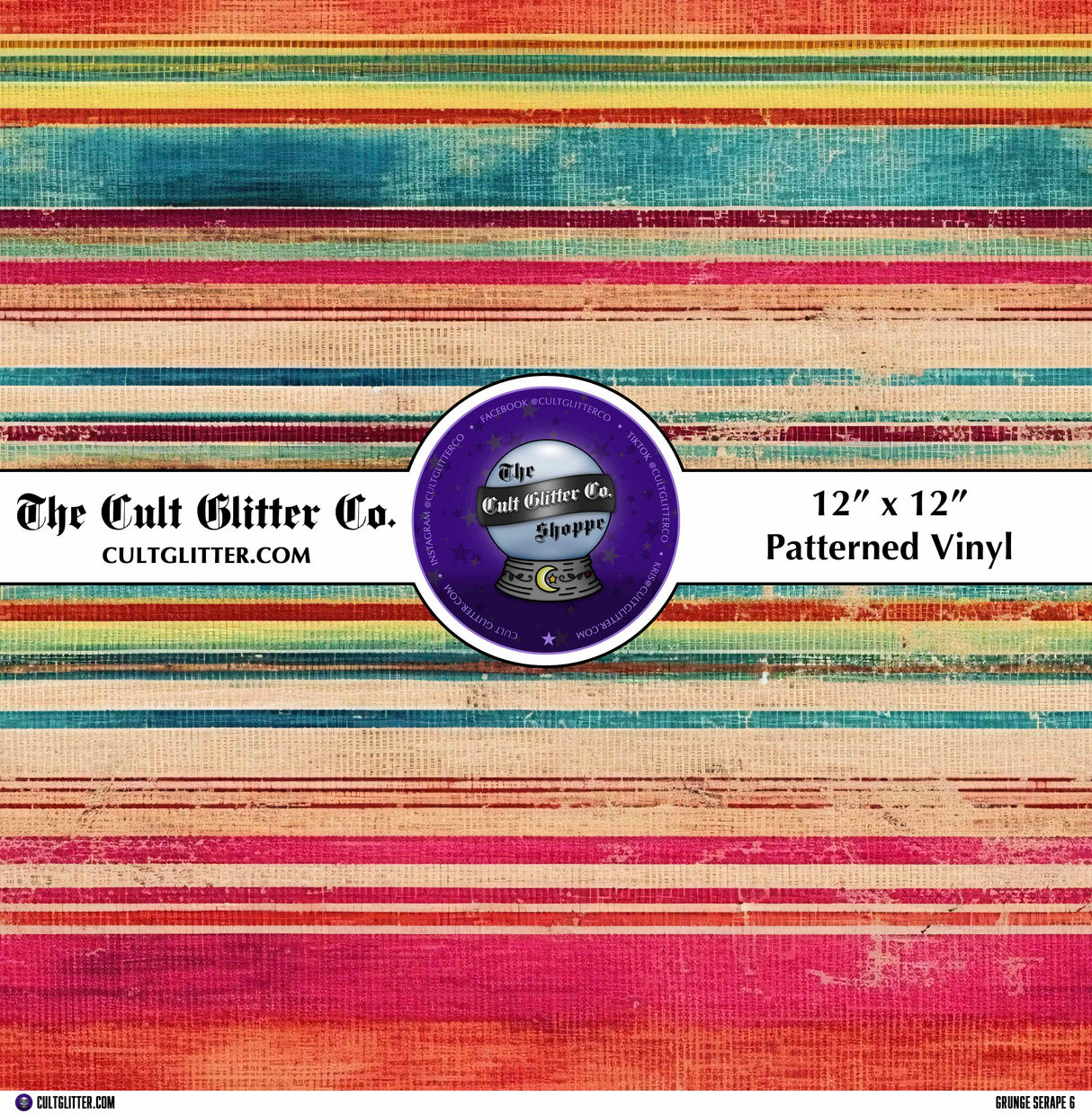 Grunge Serape 6 - Vinyl