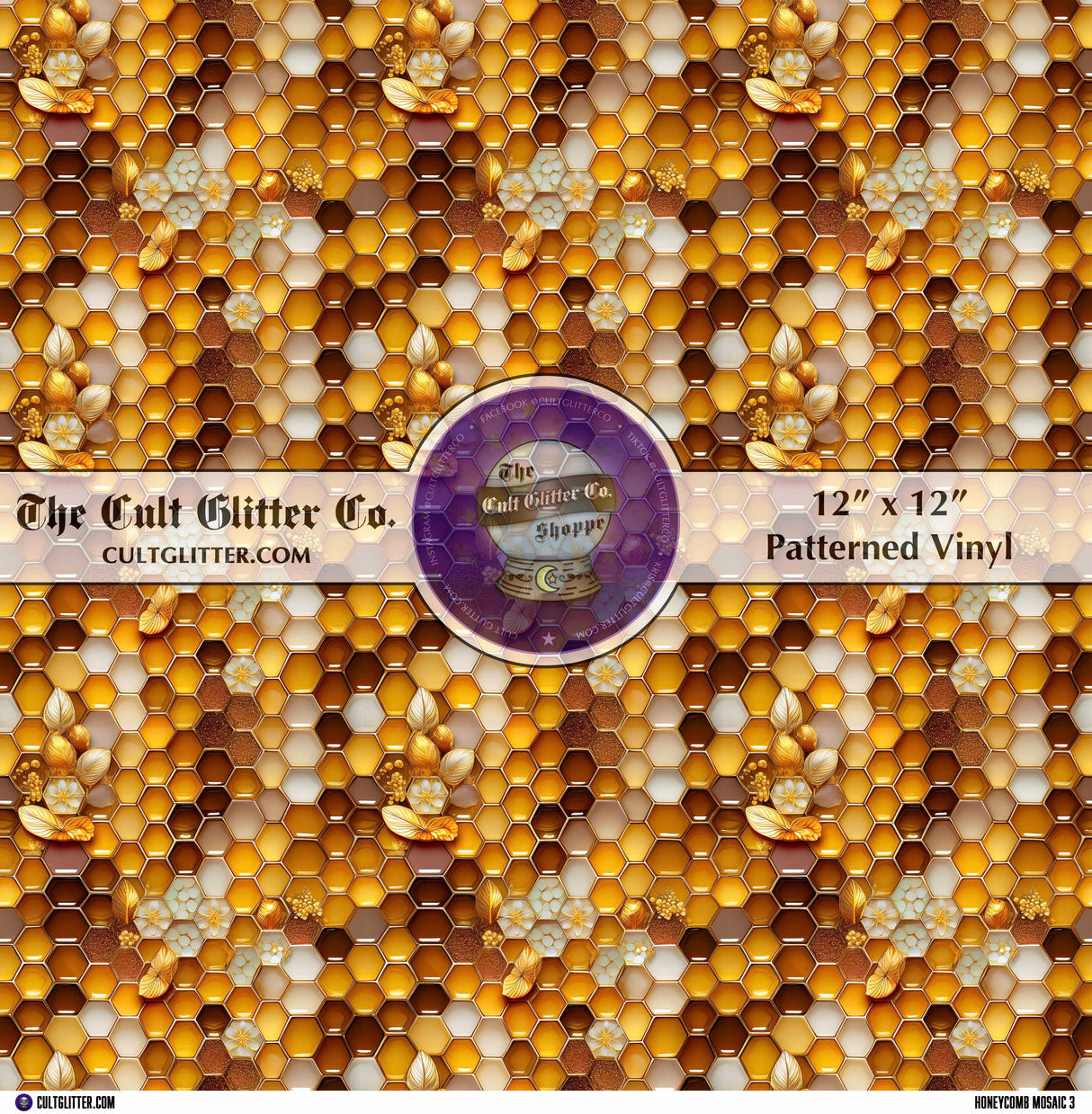 Honeycomb Mosaic 3 - Vinyl