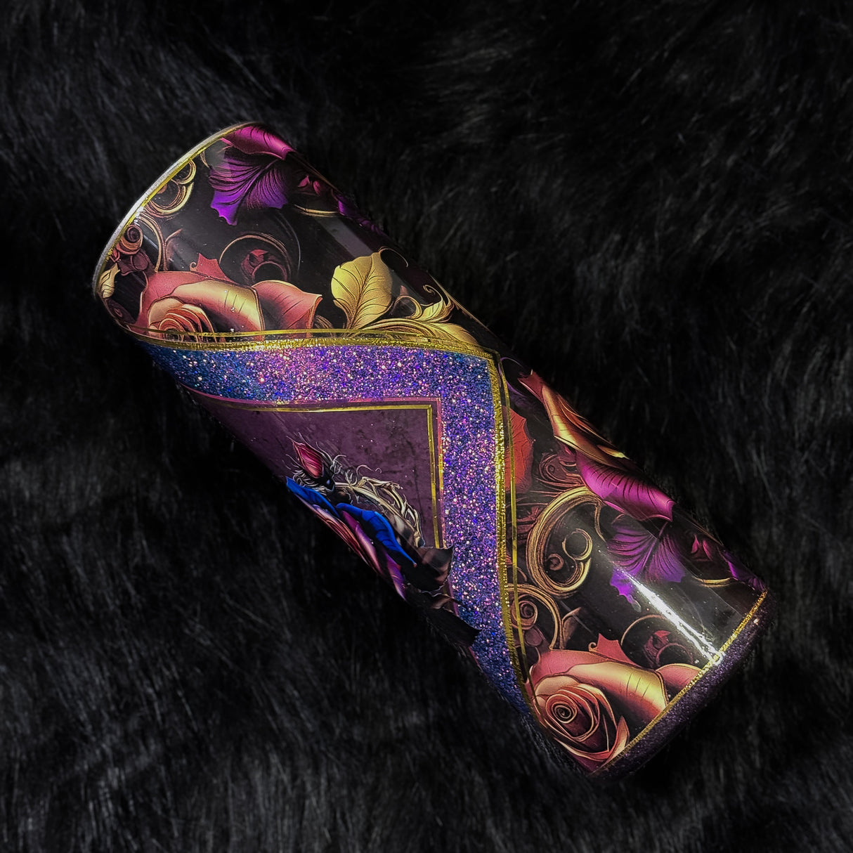 Metallic Roses - 20oz