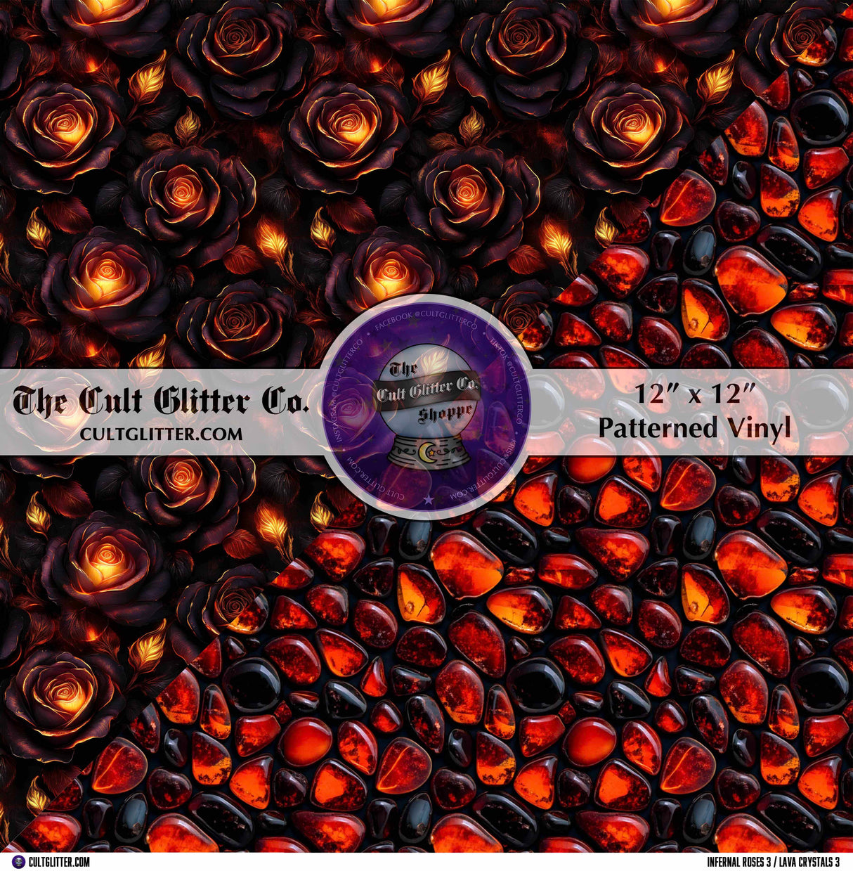 Infernal Roses 3 / Lava Crystals 3 - Vinyl