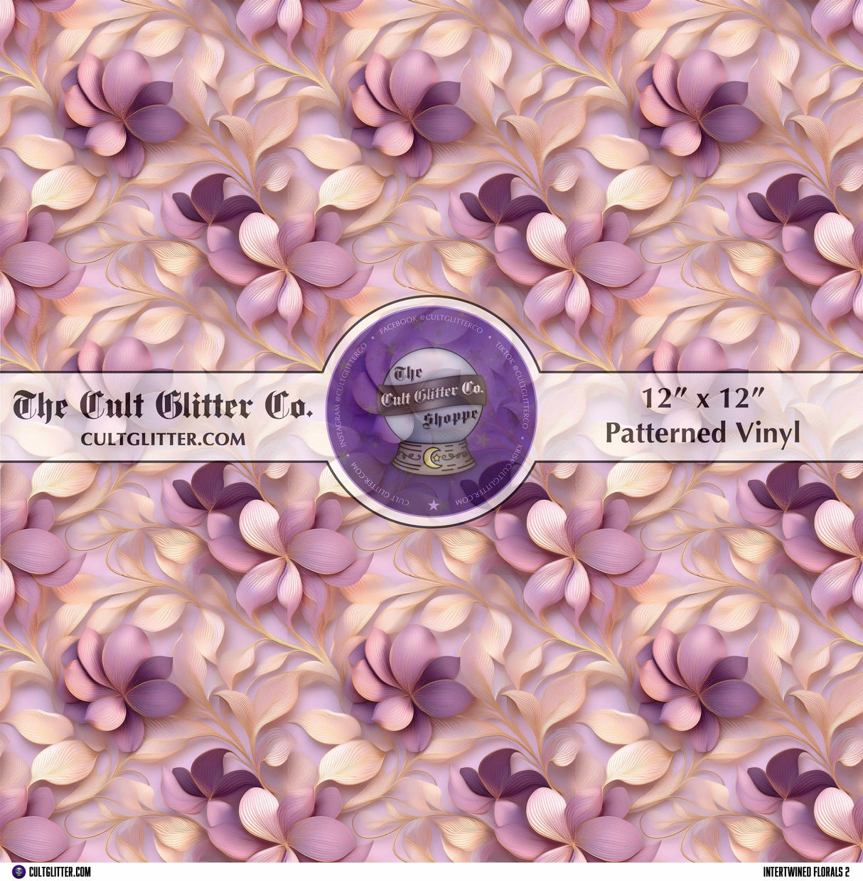 Intertwined Florals 2 - Vinyl