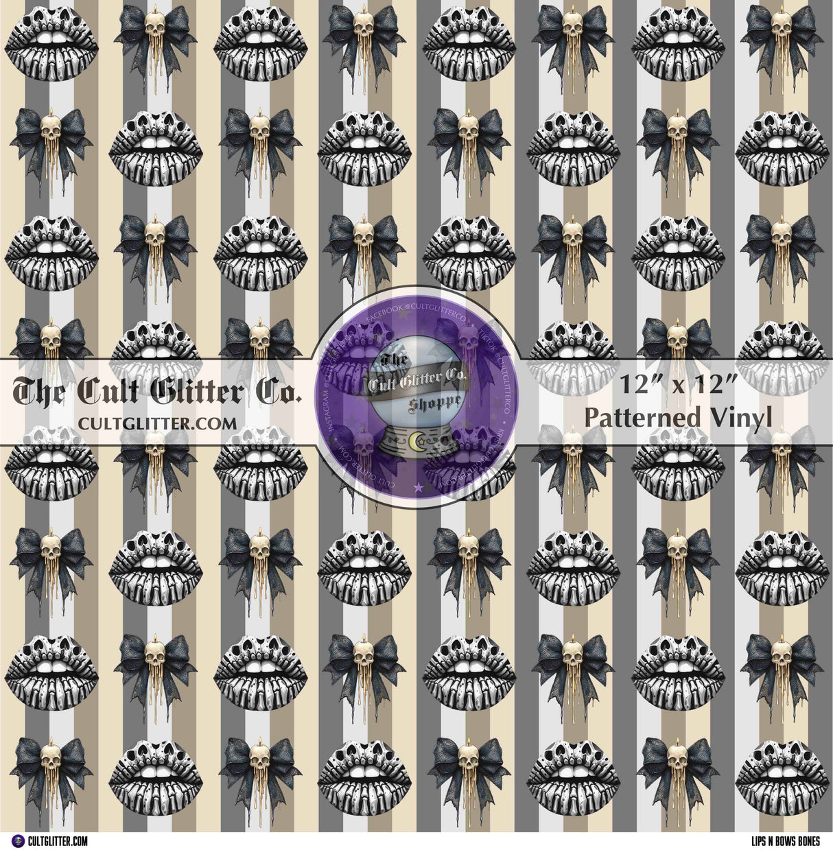 Lips N Bows Bones - Vinyl