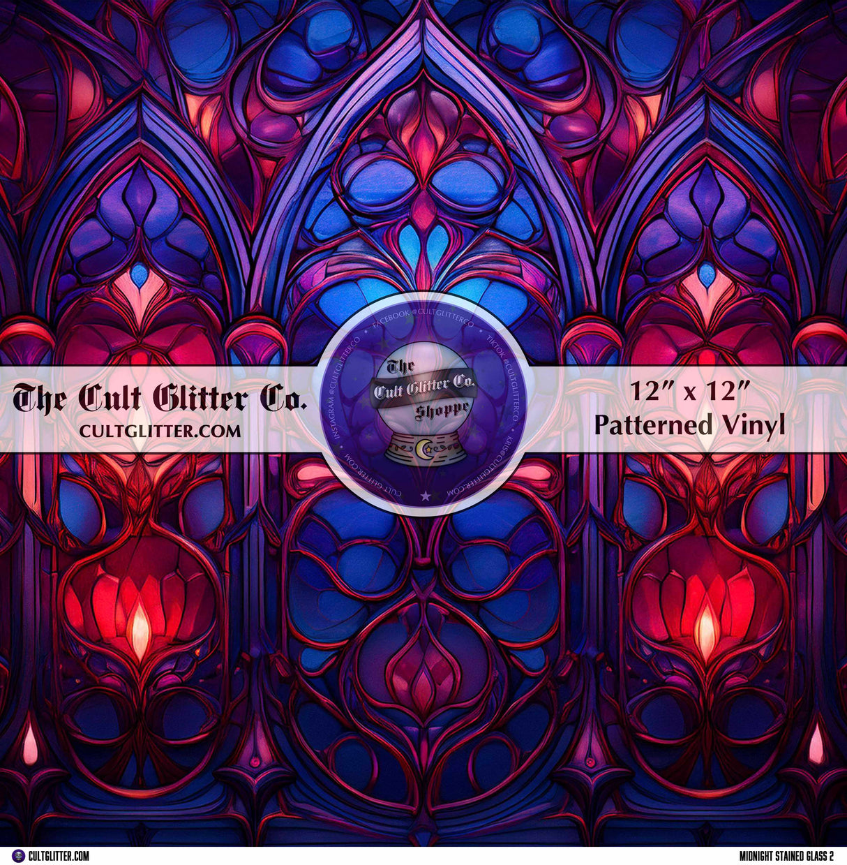 Midnight Stained Glass 2 - Vinyl