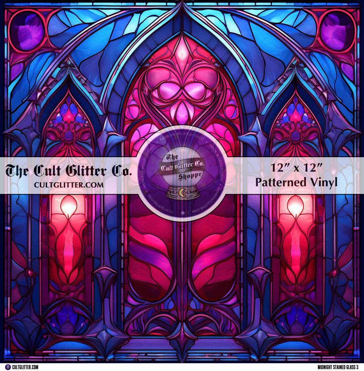 Midnight Stained Glass 3 - Vinyl