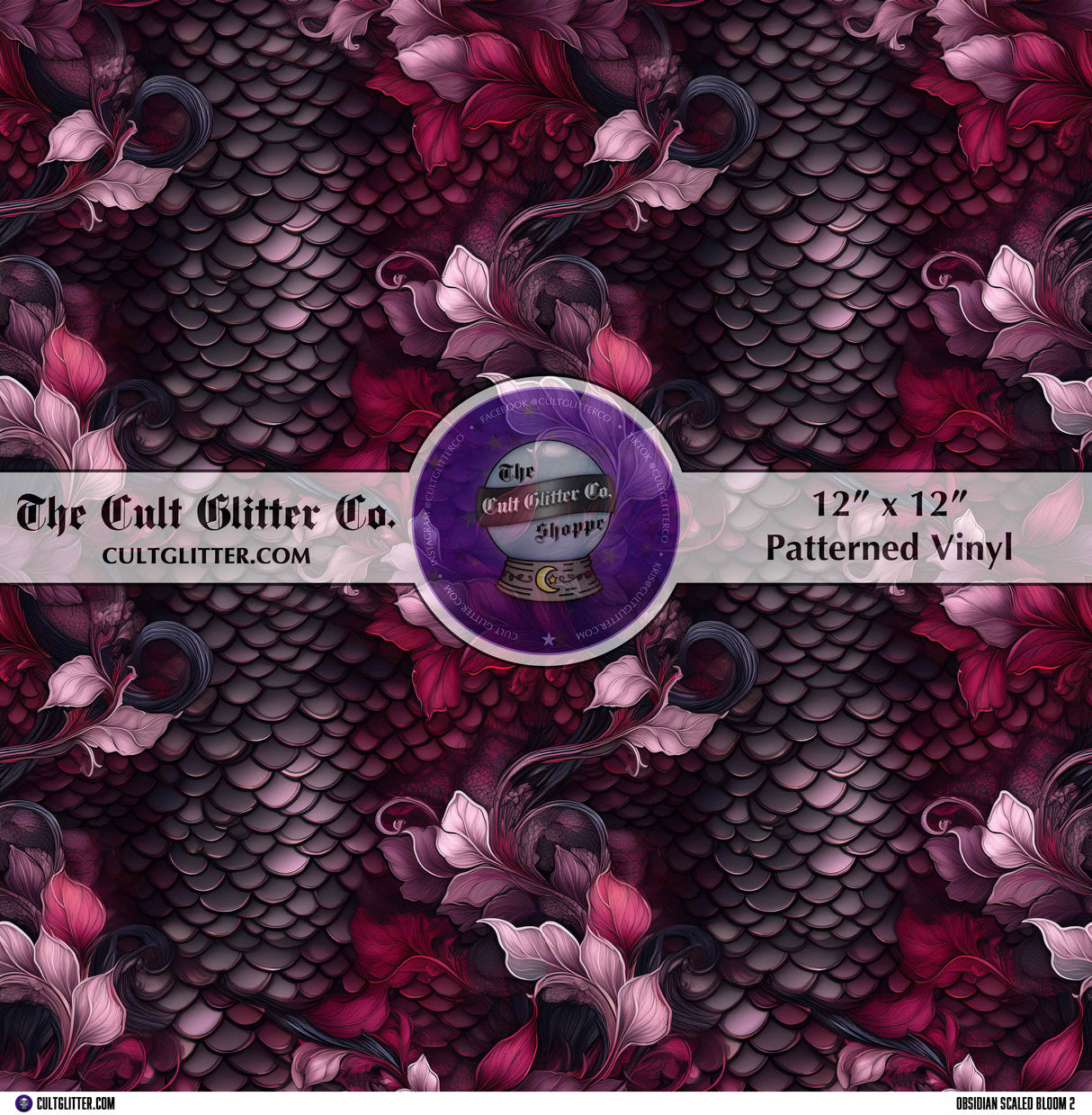 Obsidian Scaled Bloom 2 - Vinyl