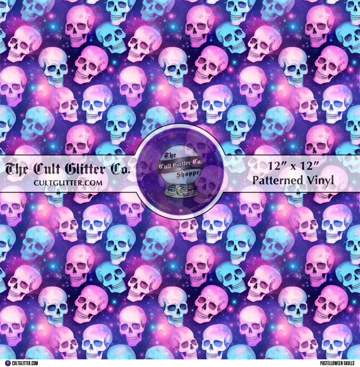 Pastelloween Skulls - Vinyl