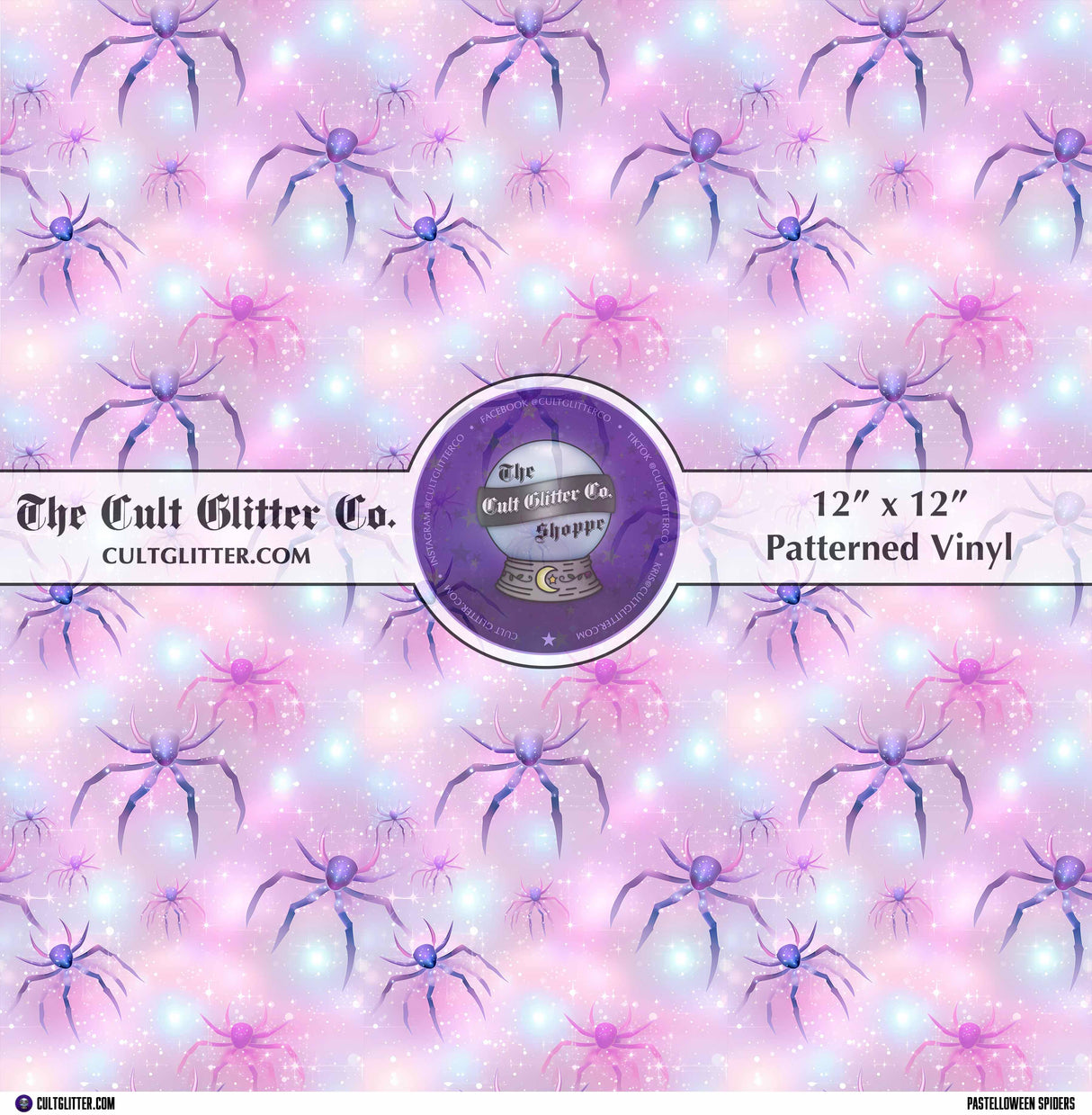 Pastelloween Spiders - Vinyl