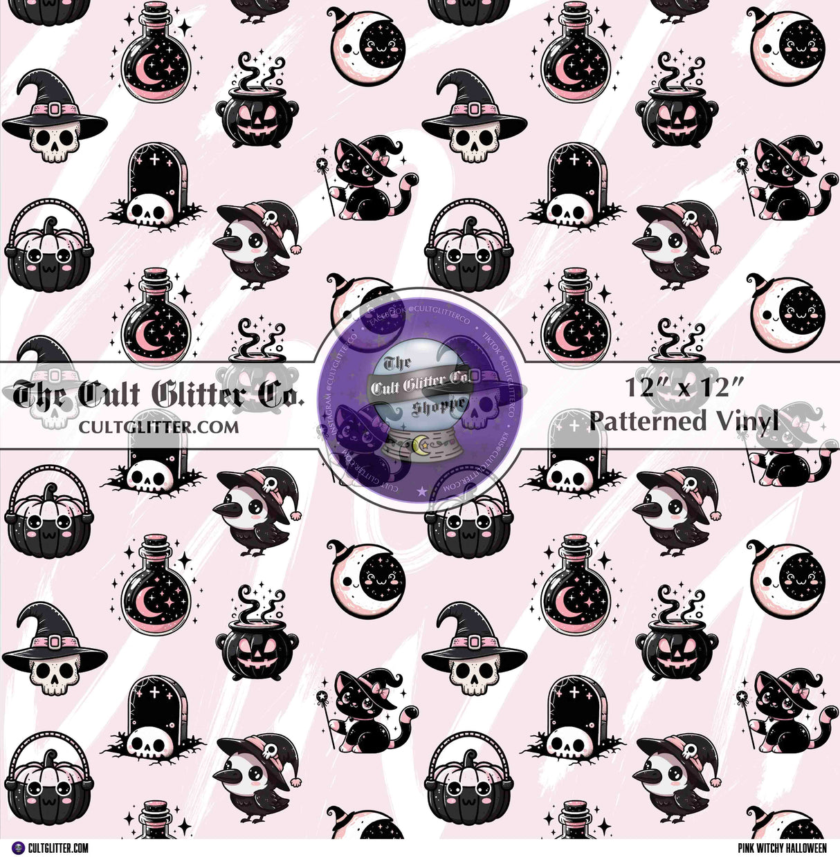 Pink Witchy Halloween - Vinyl