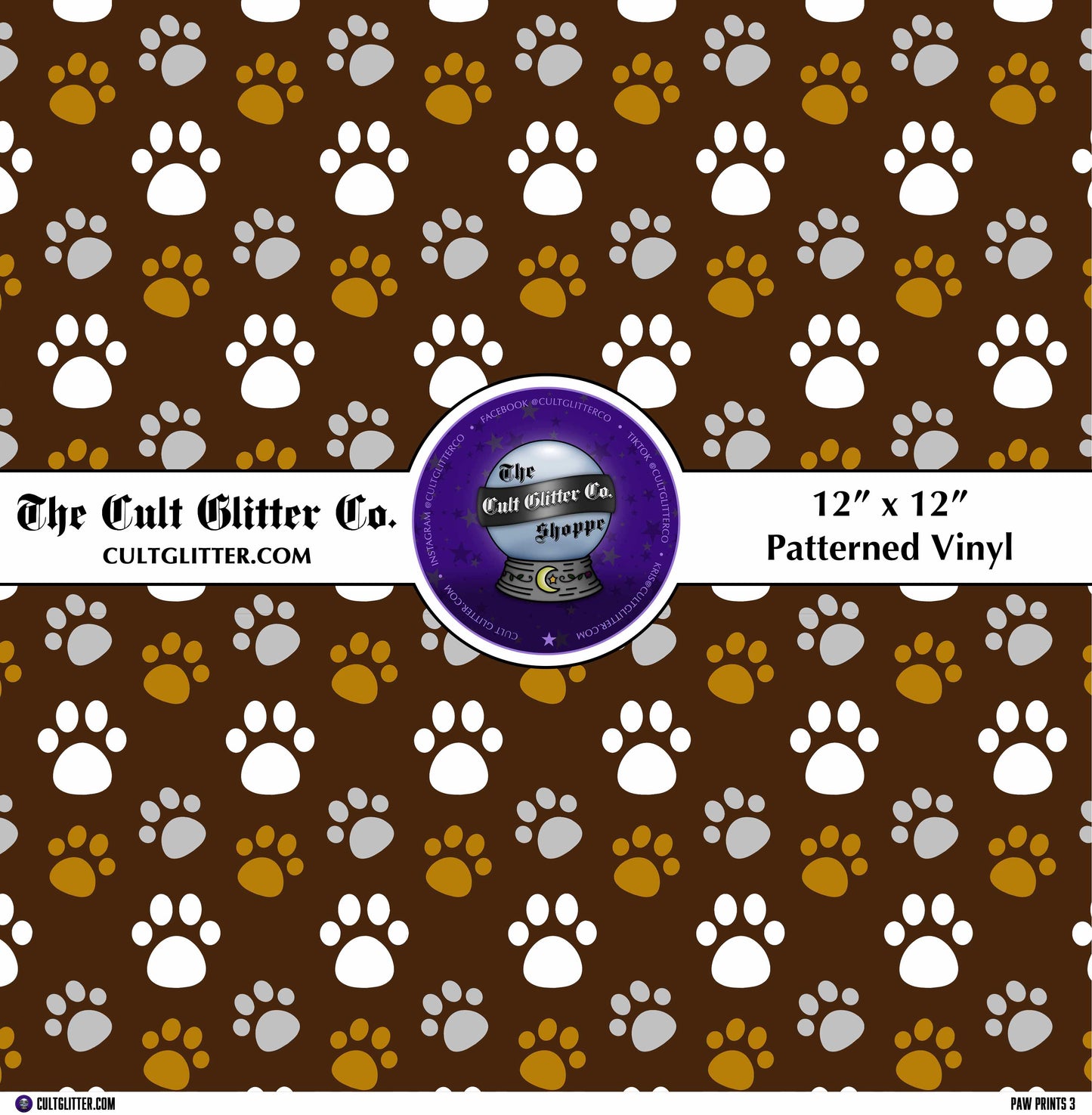 Paw Prints 3 - Vinyl