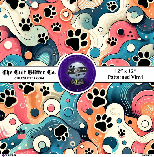 Paw Prints 6 - Vinyl