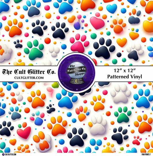 Paw Prints 7 - Vinyl