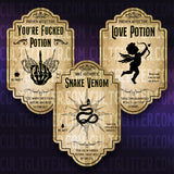 Potion Label PNG Bundle