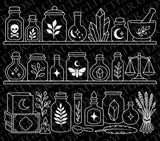 Potions Shelf Template