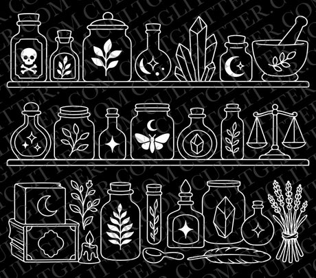 Potions Shelf Template