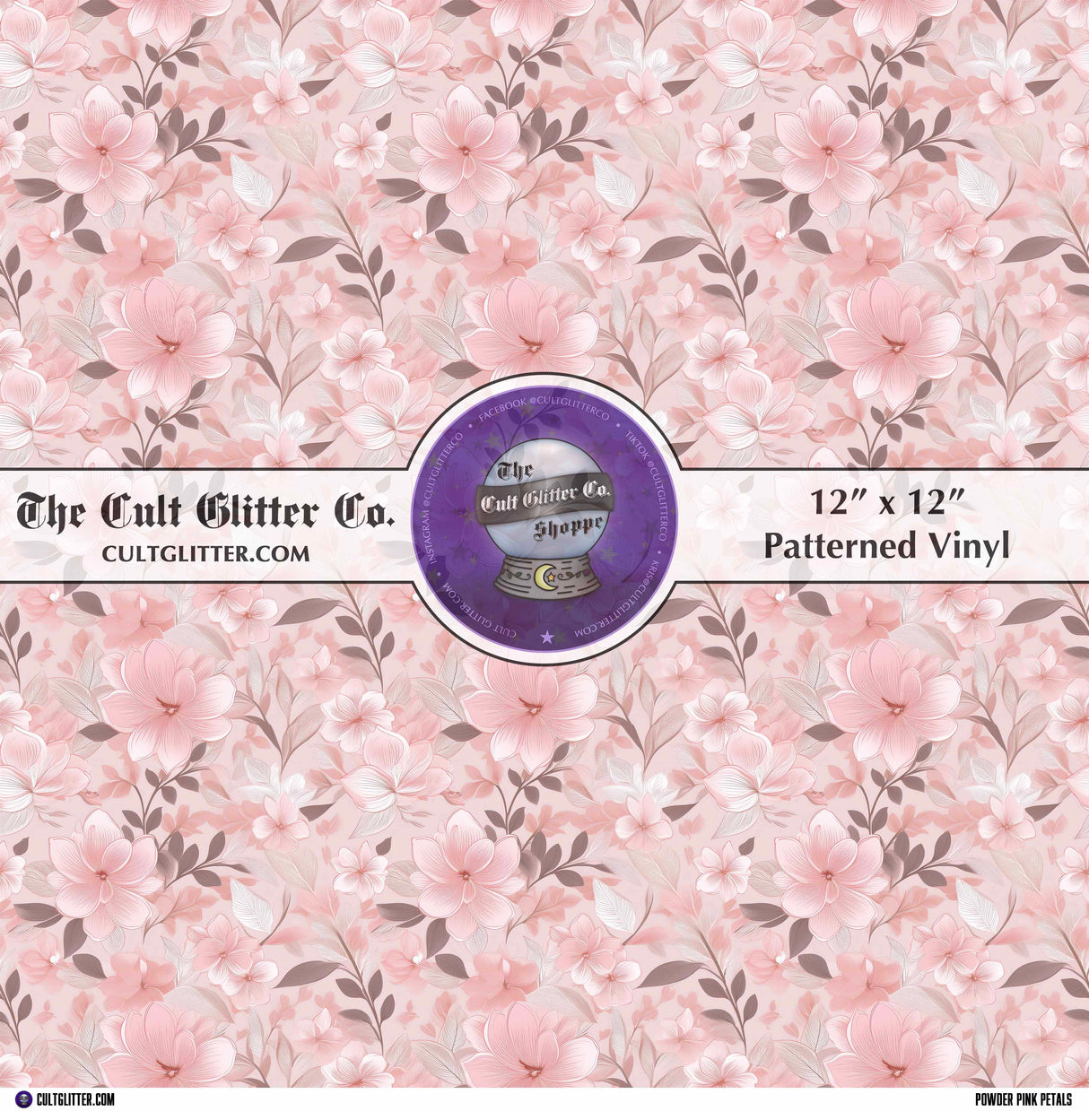 Powder Pink Petals - Vinyl