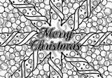 Radial Wreath Christmas Template