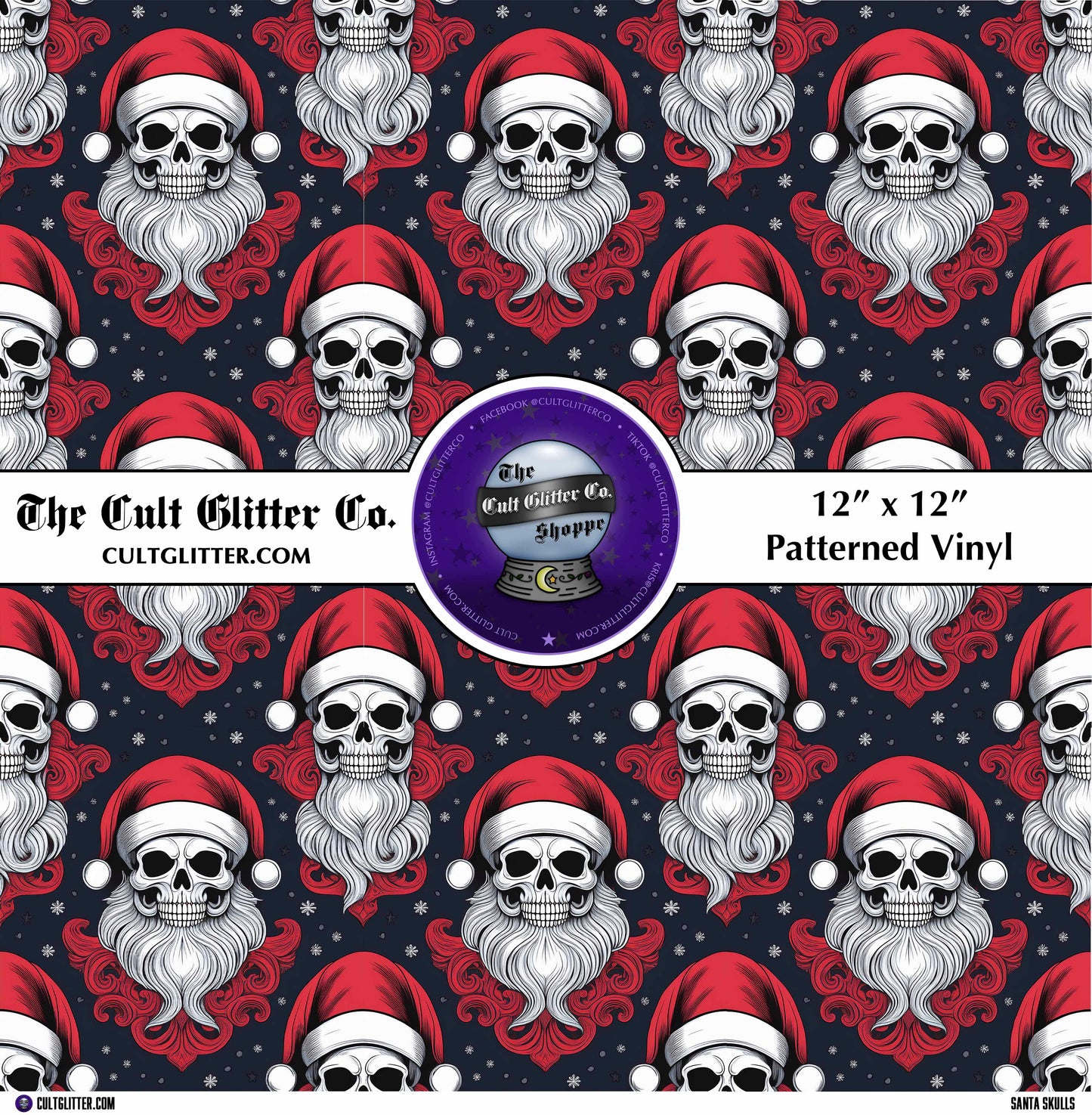 Santa Skulls - Vinyl