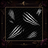 Scratch Marks Template