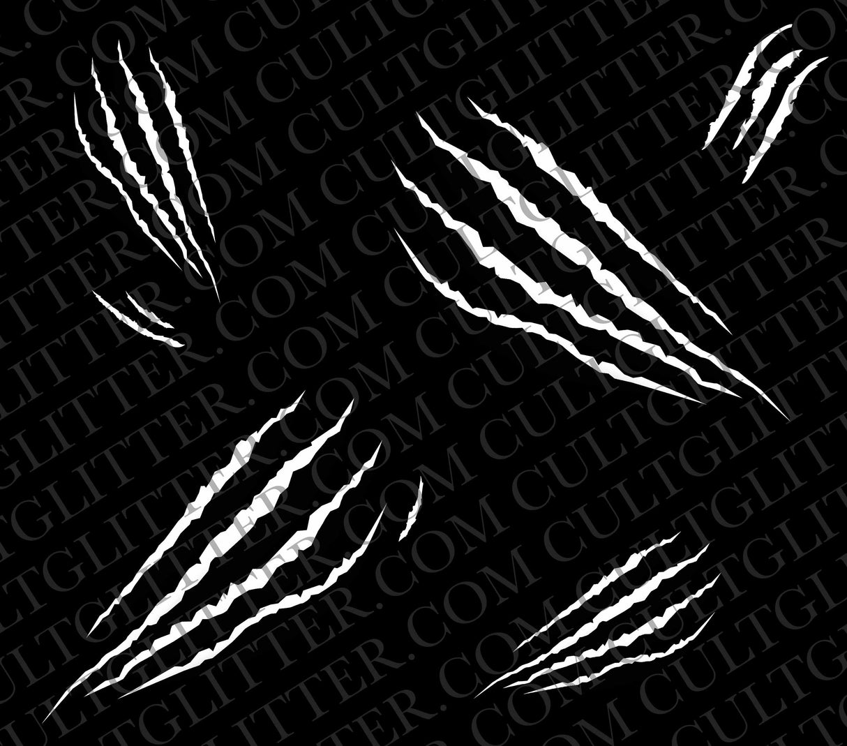 Scratch Marks Template