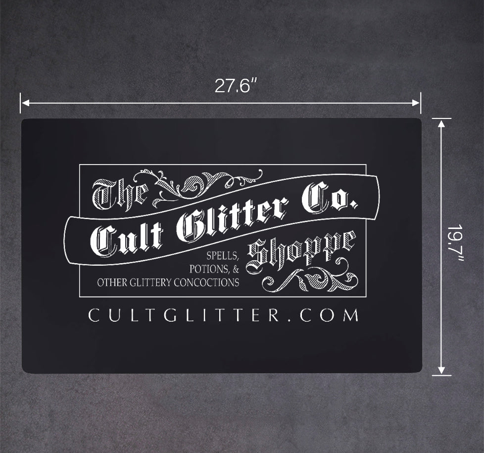 Cult Glitter Silicone Mat XL - 20 x 27in
