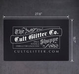 Cult Glitter Silicone Mat XL - 20 x 27in